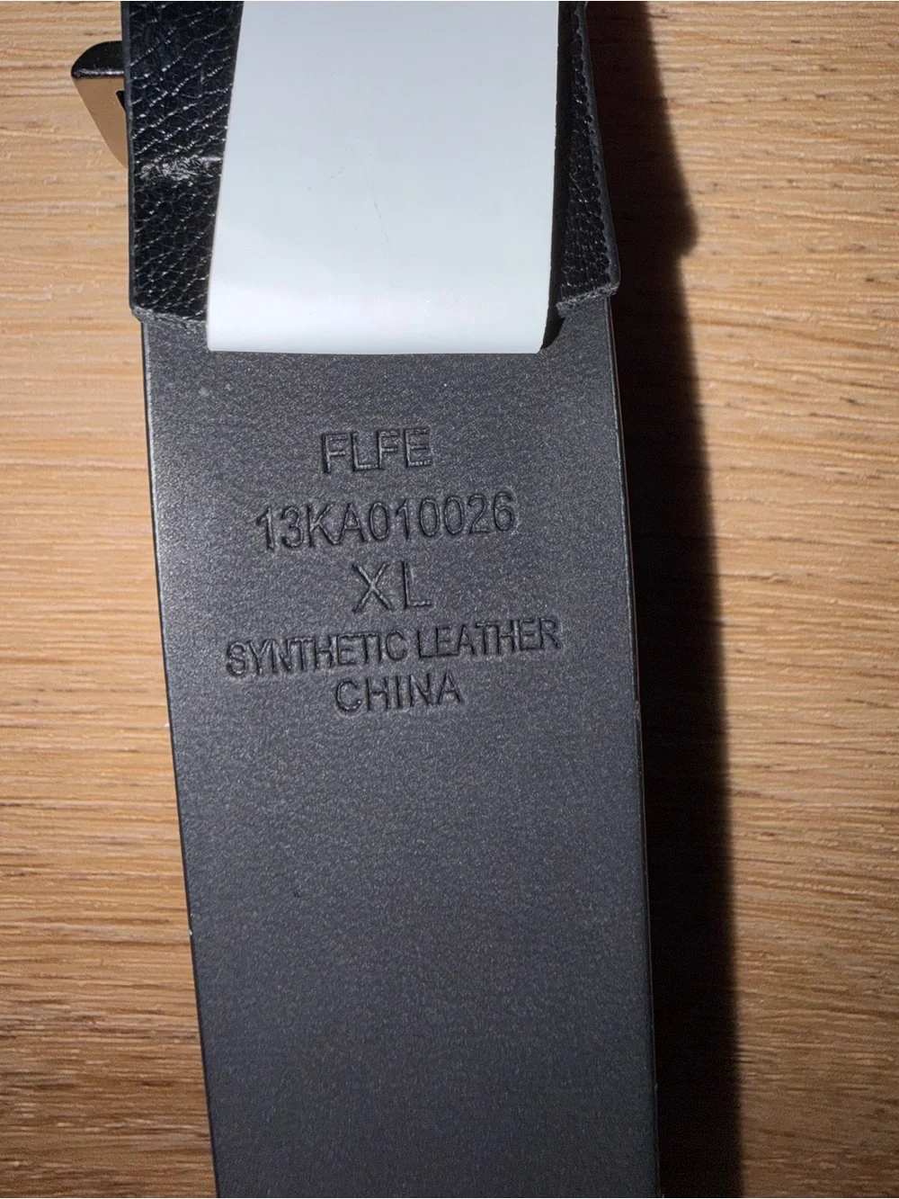 Calvin Klein Womens Belt Black Solid Logo Buckle Size XL New With Tag